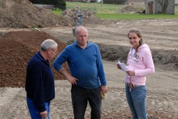 Alte Kollegen mit unserer Ortsvorsteherin.