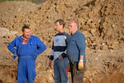 Sind mit dem Tagwerk zufrieden.