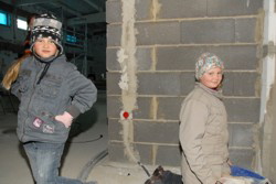 Luca und  Lara sind immer gut drauf.