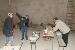 . . . Bernhard, komm, ehe Ludger sich das mit dem Feierabend noch mal berlegt.