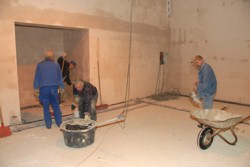 Groes sauber machen ist angesagt.