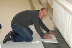 Hermann in Aktion . . .