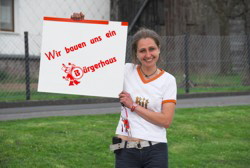 Immer fr einen Spa zu haben.