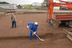 Guter Mann fr die Arbeit an der Sohle.