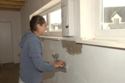 Und jetzt wird gefliest . . . 