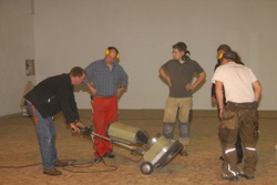 Das ist ein "Tellerschleiferflsterer".