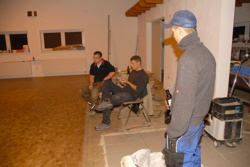 Warten bis alles trocken ist.