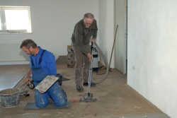 Johannes und Klaus werden wohl heute fertig?