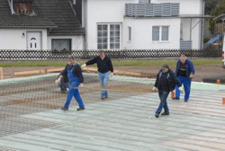 . . . im Gleichschritt . . . 