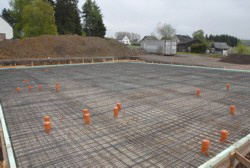 Unter- und Oberarmierung sind fertig!