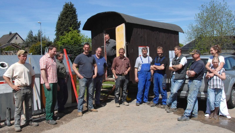 Fachleute aus unserem Brgerverein. Ein tolles Team!