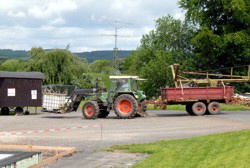 Groe Bierzapfanlage rollt an . . .