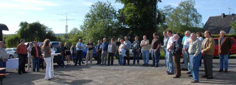 Ansprache der Ortsvorsteherin.