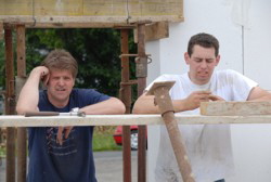 Oh Tm, dat jit en dr Ronn . . . 