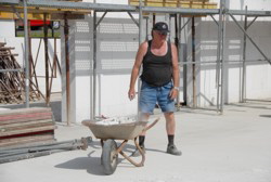 Sehr wichtig; eine saubere Baustelle!