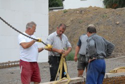 Vorfhrung "Ankerkettenknotenbinden".