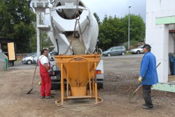 Fertige Pampe vom Italiener.