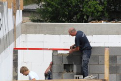 Ich glaube die Wasserwaage ist schief . . .