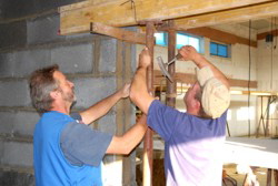 Gut absttzen ist wichtig . . .