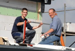 Das sind Styroporkleinschneider . . .