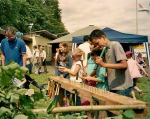 2011,  Der Nagelbalken ist auch heute noch beliebt (Foto Johann Vossen)