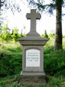 Kreuz Peter Friederichs. Foto:  Peter Baales 2010