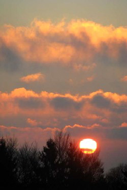 Sonnenaufgang Foto: Hilde Beckmann_