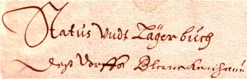 "Status- und Lgerbuch Dorffs Blanckenheim"