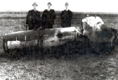 Bei Blankenheimerdorf abgestrzte V1 (Bild: Archiv DGKV)